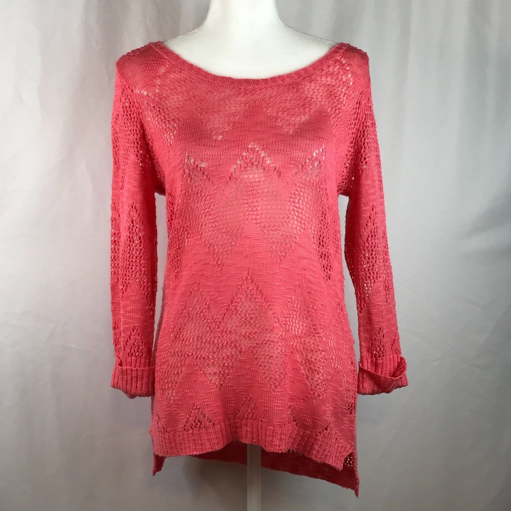🔴 Pink Rose | Women’s Pink Sweater | Size XL